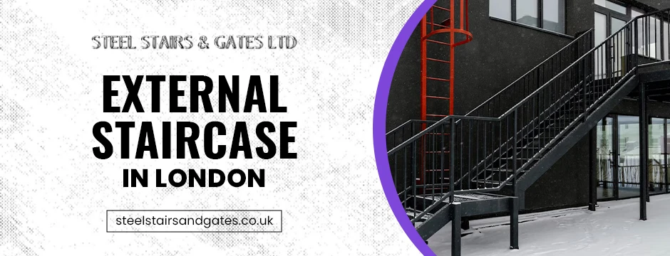 external staircase in london