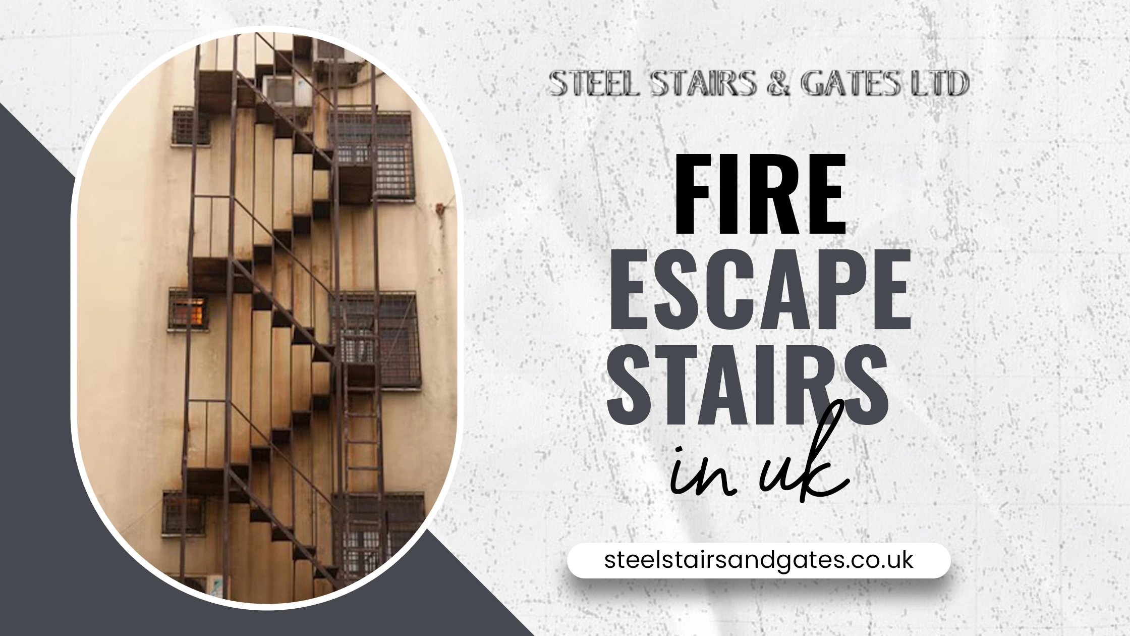 fire escape stairs in UK