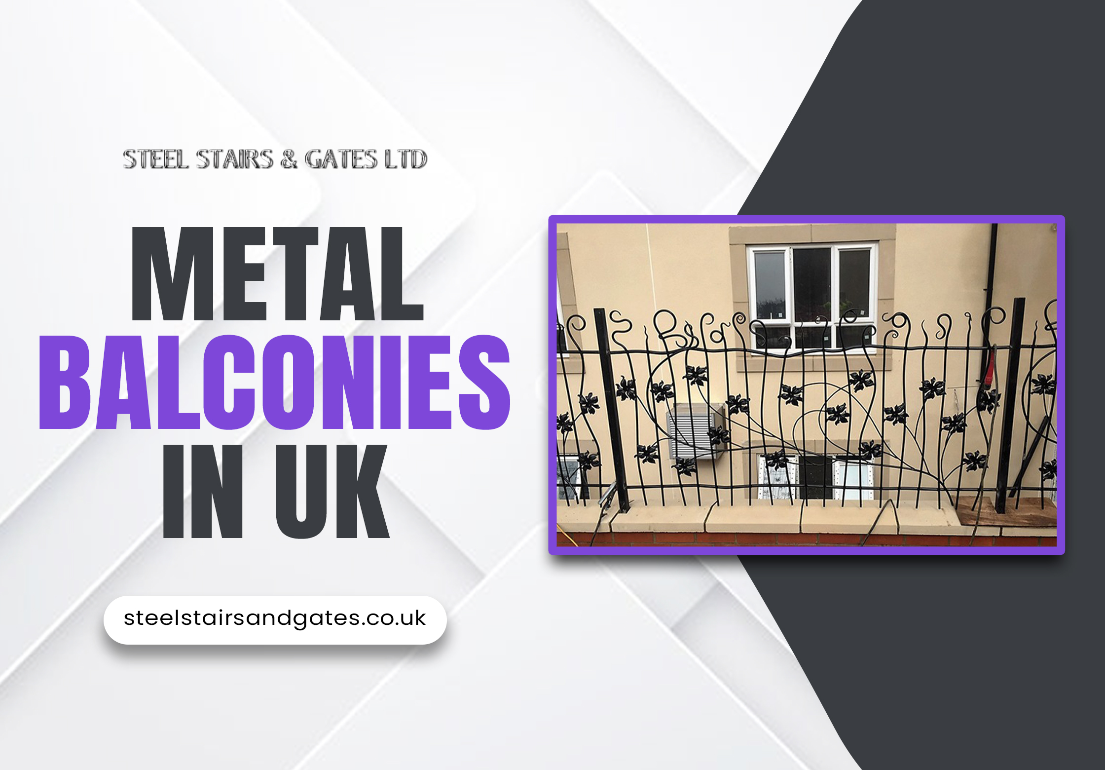 metal balconies in UK