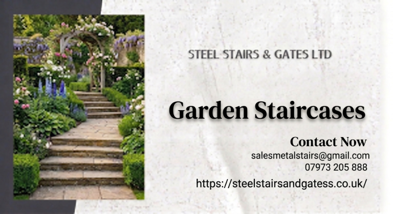 Garden Staircases: Transforming Outdoor Spaces with Style, Safety, and Strength