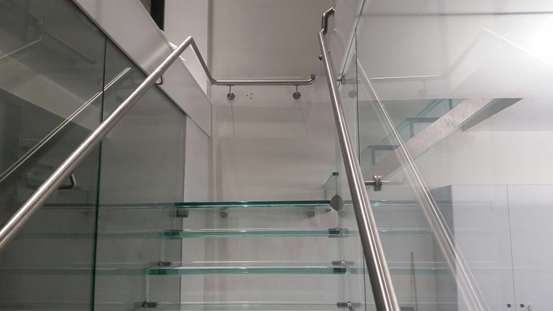 Internal Glass Staircases